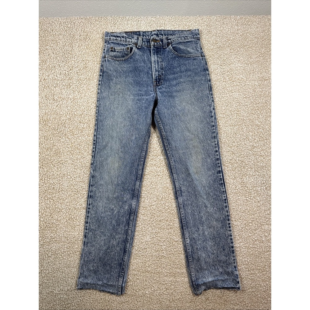 Vintage Levis 505 Jeans Mens 32x32 (Fits 31x30) Acid Wash 90s Made in USA